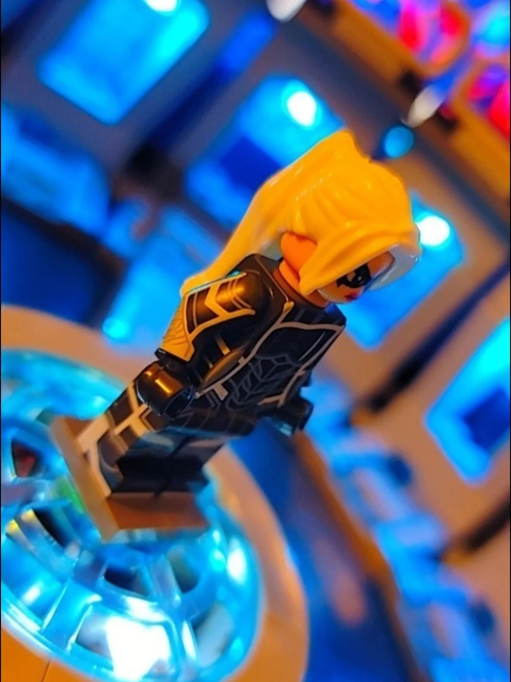 Spiderman Black Cat Minifigure Lego Compatible